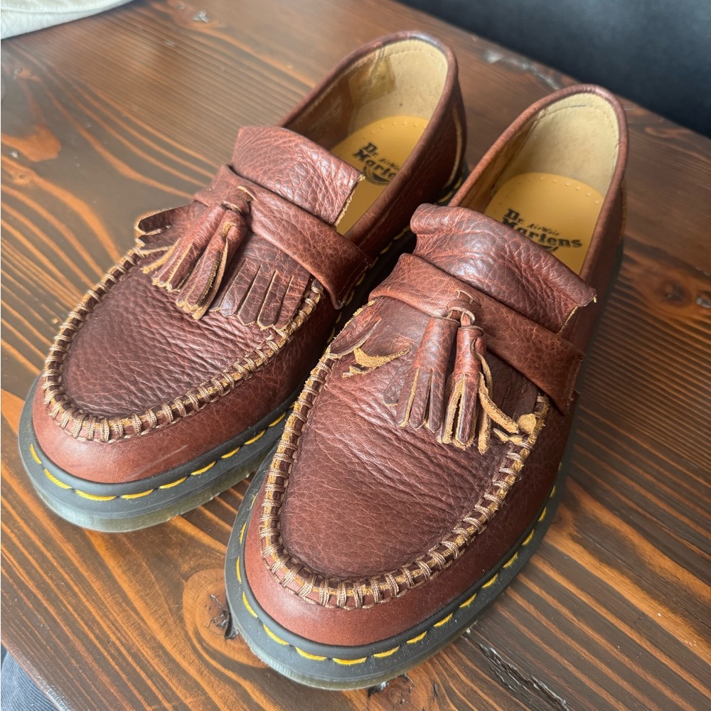 Dr. Marten’s Adrian Leather Tassel Loafers